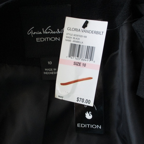 NWT - G. VANDERBILT blazer - sz 10 - MSRP $70.00 - Picture 2 of 4